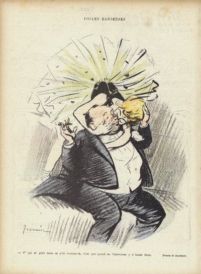Ilustracja do Le Rire autorstwa Pierre Georges Jeanniot