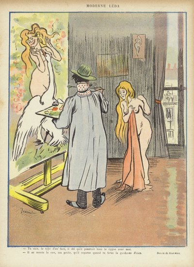 Ilustracja do Le Rire autorstwa Pierre Georges Jeanniot