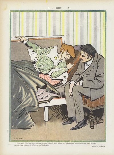 Ilustracja do Le Rire autorstwa Pierre Georges Jeanniot