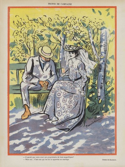 Ilustracja do Le Rire autorstwa Pierre Georges Jeanniot