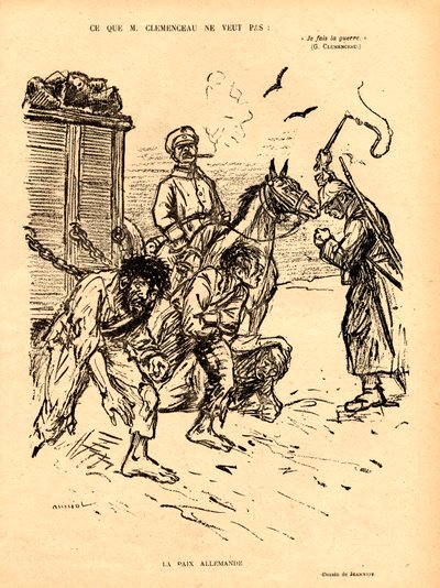 Ilustracja dla magazynu "Le Rire Rouge" autorstwa Pierre Georges Jeanniot