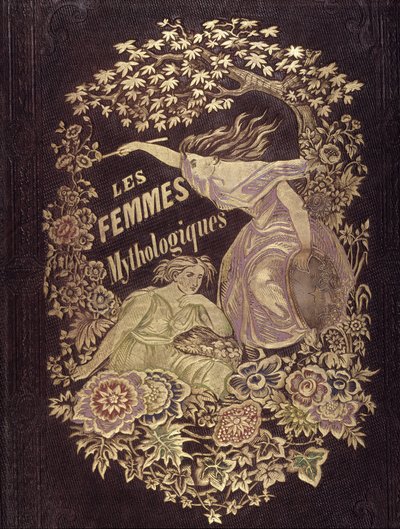 Kobiety mitologiczne - Couv. de „Muses et Fées”, rysunek G. Staal, Mery and the Cte ​​Foelix autorstwa Pierre Gustave Eugene Staal