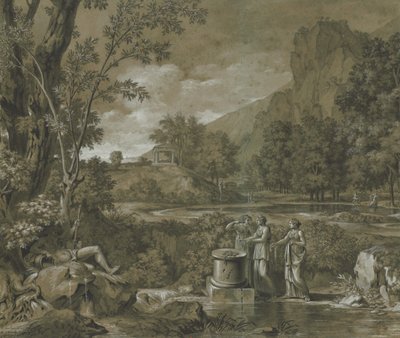 Krajobraz klasyczny, 1779. autorstwa Pierre Henri de Valenciennes