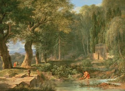 Klasyczny krajobraz autorstwa Pierre Henri de Valenciennes