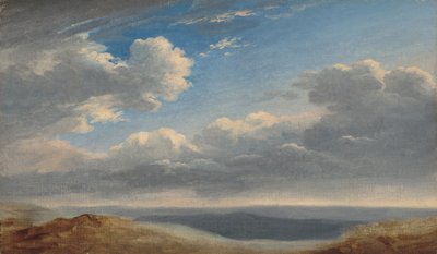 Studium chmur nad rzymską kampanią, ok. godz. 17821785. autorstwa Pierre Henri de Valenciennes