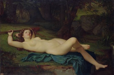Bachantka, 1864 autorstwa Pierre Honore Hugrel
