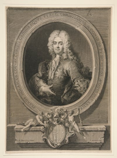 Piotr Nolascus Couvay autorstwa Pierre Imbert Drevet