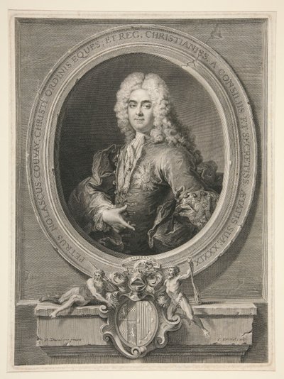 Piotr Nolascus Couvay autorstwa Pierre Imbert Drevet