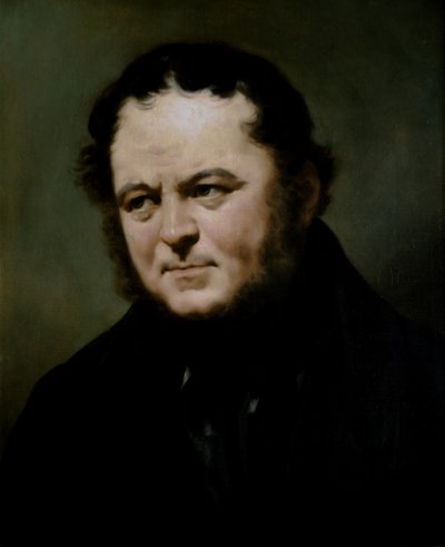 STENDHAL, Portret 1839 (olej na płótnie) autorstwa Pierre Joseph Dedreux Dorcy