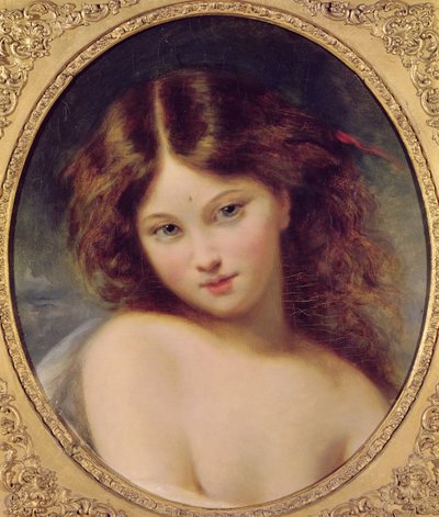 Głowa młodej dziewczyny autorstwa Pierre Joseph Dedreux Dorcy