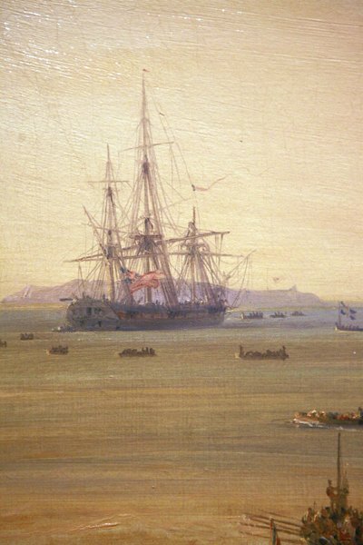 Francuski: Combat du Grand Port, 23 sierpnia 1810 r. autorstwa Pierre Julien Gilbert