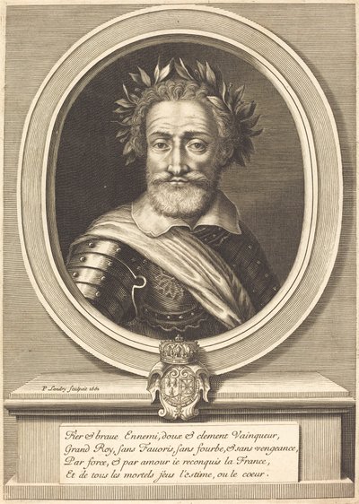 Henryk IV, król Francji autorstwa Pierre Landry