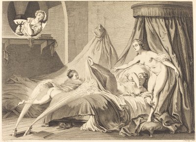 Wodociągi autorstwa Pierre Laurent Auvray after Jean Honoré Fragonard