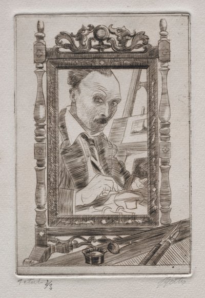 Autoportret autorstwa Pierre Louis Gatier