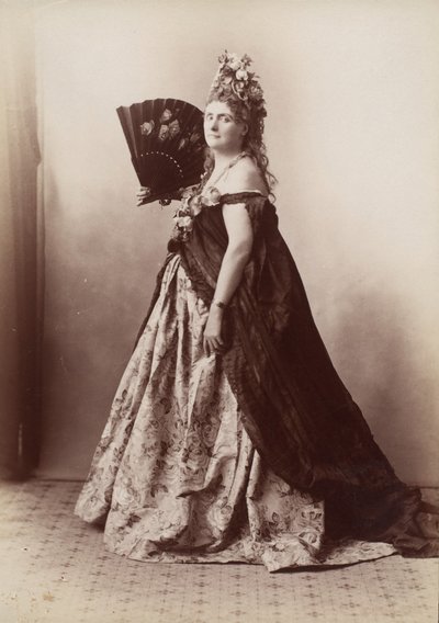 [Hrabina Castiglione, z serii róż], 1895. autorstwa Pierre Louis Pierson