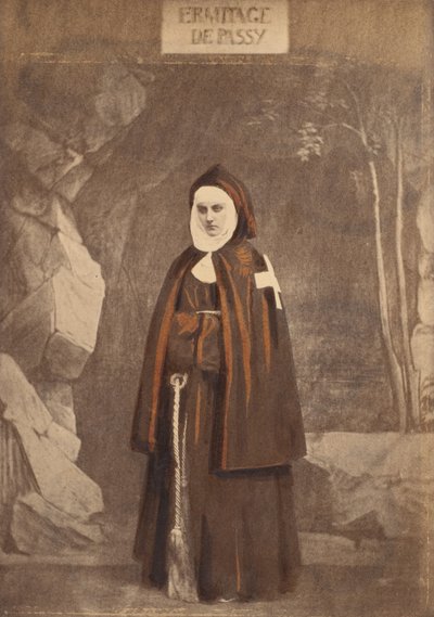 Pustelnia Passy, ​​1863. autorstwa Pierre Louis Pierson