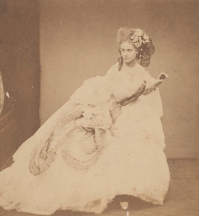 Strach, lata 60. XIX wieku. autorstwa Pierre Louis Pierson