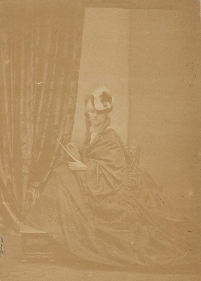 Spojrzenie, lata 60. XIX wieku. autorstwa Pierre Louis Pierson