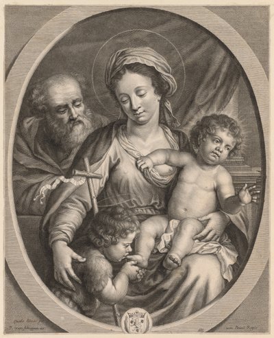 Świętej Rodziny i św. Jana. autorstwa Pierre Louis van Schuppen