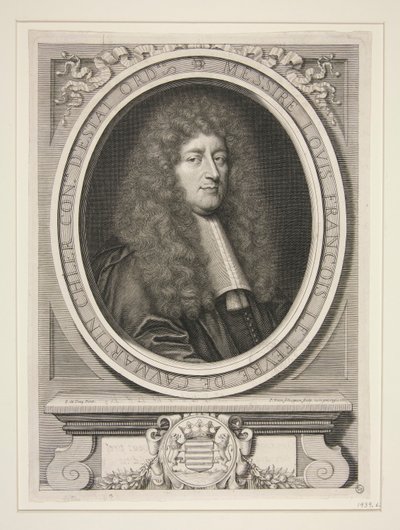 Louis Fran?ois le F?vre de Caumartin (1624-1687) autorstwa Pierre Louis van Schuppen