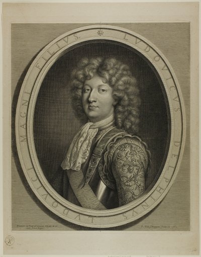 Louis Delphinus autorstwa Pierre Louis van Schuppen