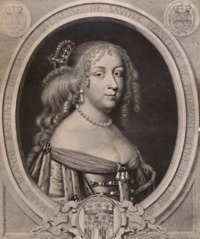 Marie Jeanne Baptiste, księżna Sabaudii, koniec XVII wieku 1894 autorstwa Pierre Louis van Schuppen