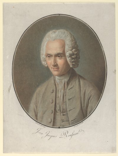 Jean Jacques Rousseau, 1791 autorstwa Pierre Michel Alix