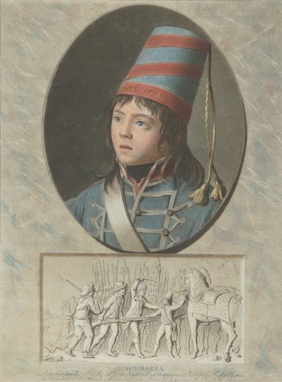 Joseph Barra wg F. Garnereya, ca. 1795. autorstwa Pierre Michel Alix