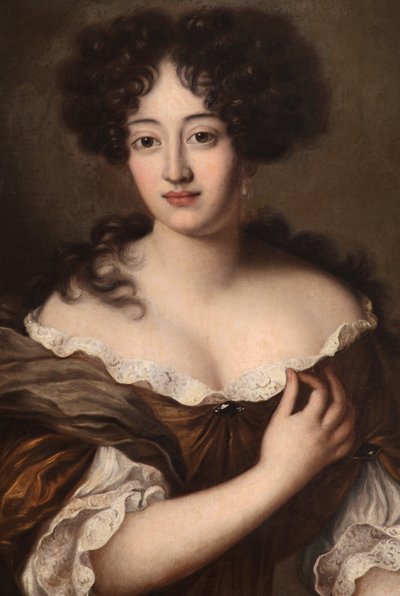 Pani, podobno Hortense Mancini, Duchesse de Mazarin autorstwa Pierre Mignard