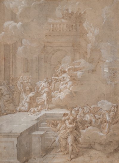Medea zabija swoje dzieci autorstwa Pierre Monier