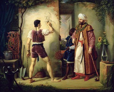Fra Filippo Lippi (ok.1406-69) 1819 autorstwa Pierre Nolasque Bergeret