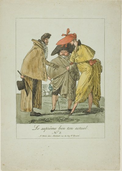 Płyta druga z The Supreme Current Fashion autorstwa Pierre Nolasque Bergeret
