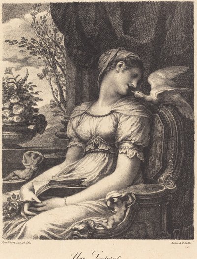 Czytanie (czytanie) autorstwa Pierre Paul Prud