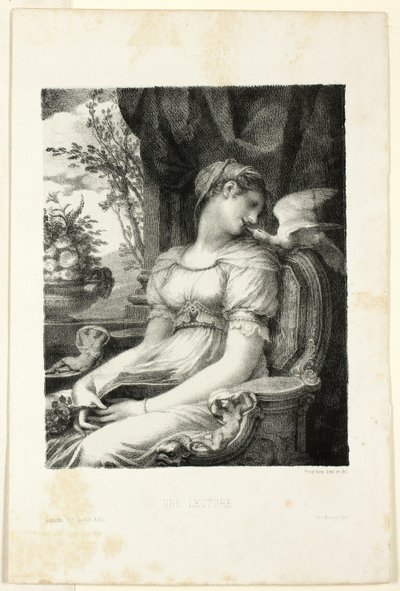 Czytanie autorstwa Pierre Paul Prud