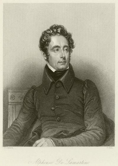Alfons de Lamartine autorstwa Pierre Petit