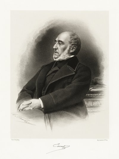 Lazare Hippolyte Carnot, 1865-66 autorstwa Pierre Petit