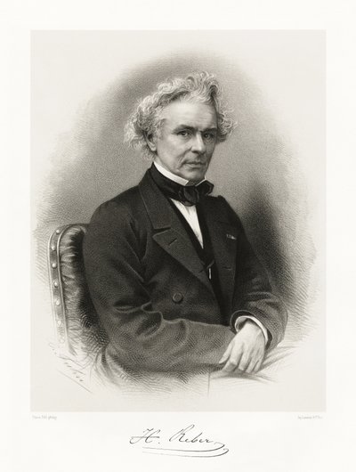 Napoleon Henri Reber, 1865-66 autorstwa Pierre Petit