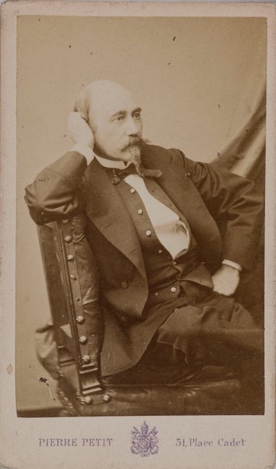 Portret kompozytora Aimé Maillarta 1817-1871. autorstwa Pierre Petit