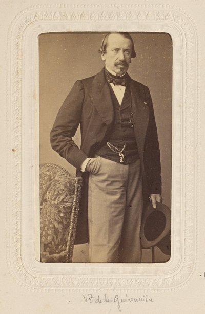 V[icom]te de la Gueromiere autorstwa Pierre Petit