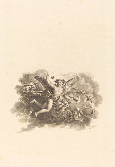 Fleuron za strony tytułowe autorstwa Pierre Philippe Choffard