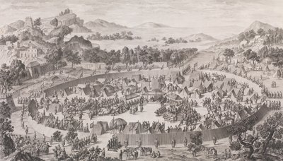 Klęska wodza Uš-Turfana i jego miasta, 1774. autorstwa Pierre Philippe Choffard