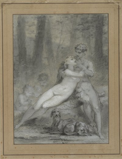 Wenus i Adonis autorstwa Pierre Prud