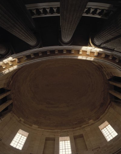 Architektura barokowa: Kaplica Starej Charyta (1679 - 1707), klasztor w Marsylii, architekt Pierre Puget (1622 - 1694). Widok wewnętrzny. Marsylia, Bouches du Rhone (Bouches-du-Rhone) (13). autorstwa Pierre Puget