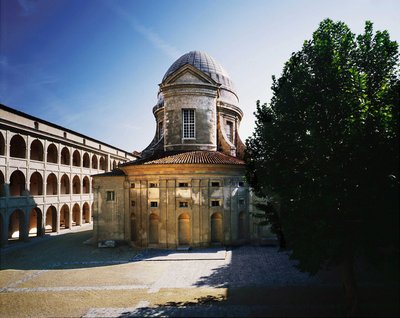 Kościół La Vieille Charite, klasztor w Marsylii, Francja. Architektura barokowa autorstwa Pierre