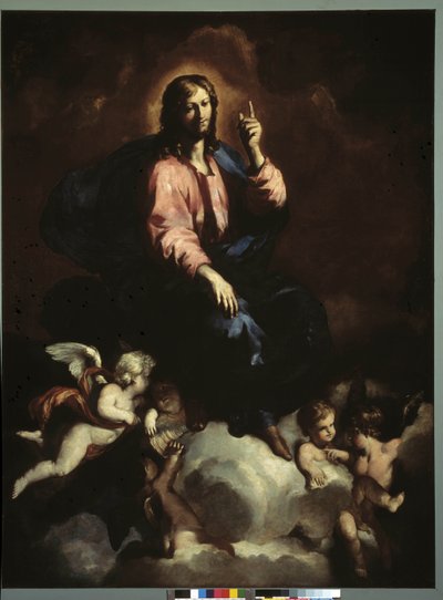 Zbawiciel świata, 1655 (olej na płótnie) autorstwa Pierre Puget
