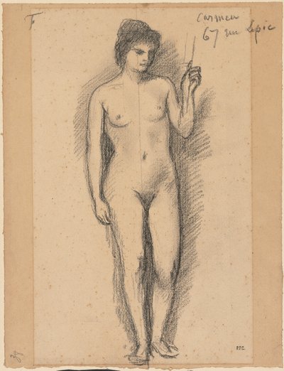 Carmen autorstwa Pierre Puvis de Chavannes