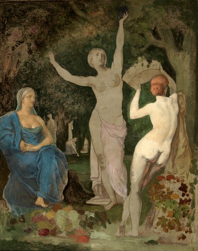 Jesień, ok. godz. 1864. autorstwa Pierre Puvis de Chavannes