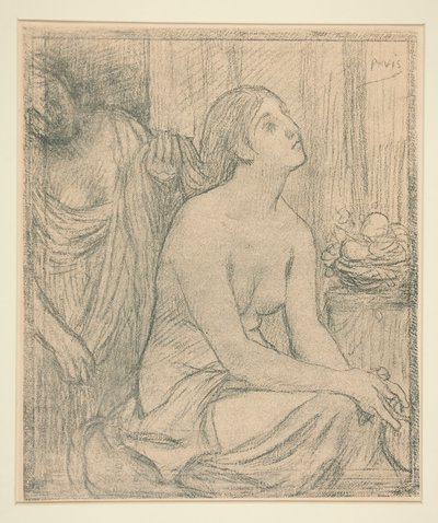 Toaleta autorstwa Pierre Puvis de Chavannes