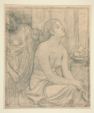 Toaleta autorstwa Pierre Puvis de Chavannes