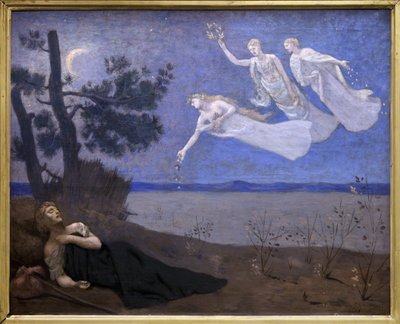 Le Reve (widzi we śnie Miłość, Chwała i Bogactwo) (obraz) autorstwa Pierre Puvis de Chavannes
